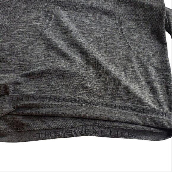Lululemon Heathered Slate Swiftly Tech Long Sleeve Top Size 8 - Picture 7 of 9